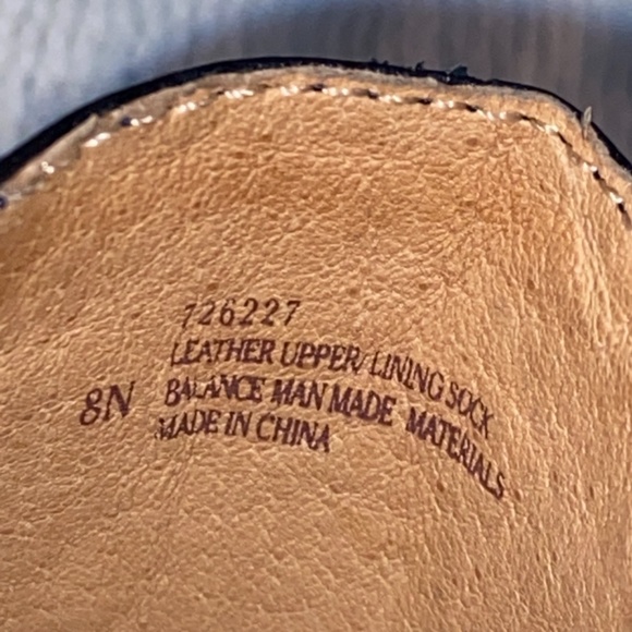 Softspots Shoes Dark Blue Leather Slide Mules Clogs Size 8N Narrow - Picture 6 of 8